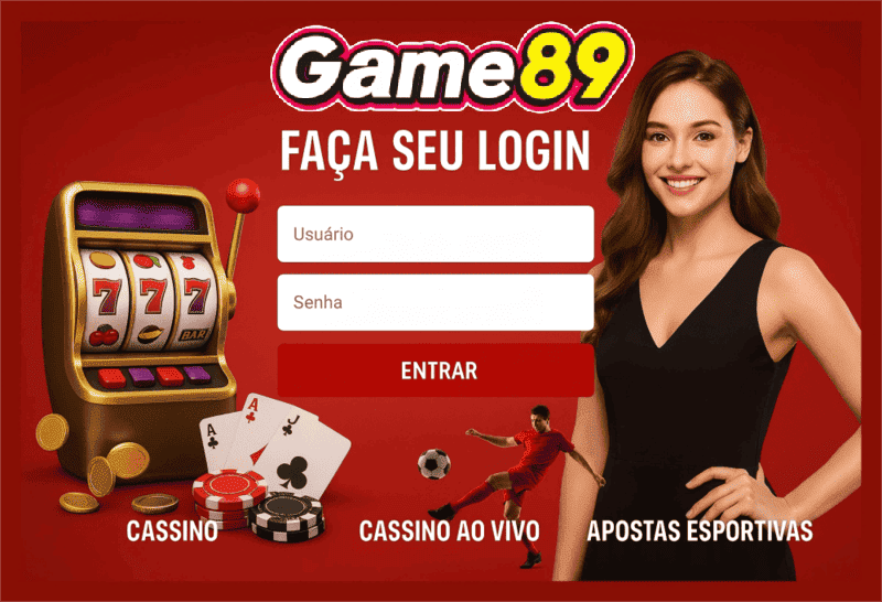 Cadastro rápido e seguro na plataforma GAME89