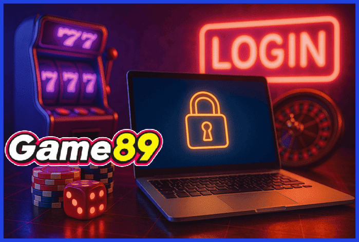 Passo a passo de registro e login na plataforma GAME89